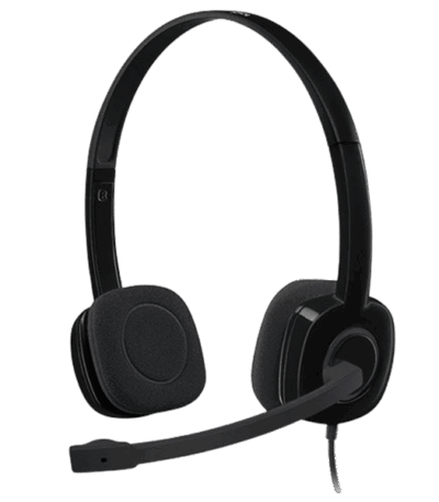Logitech H151 Stereo Headset with Noise-Cancelling Microphone