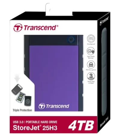 Transcend 4TB External Hard Drive