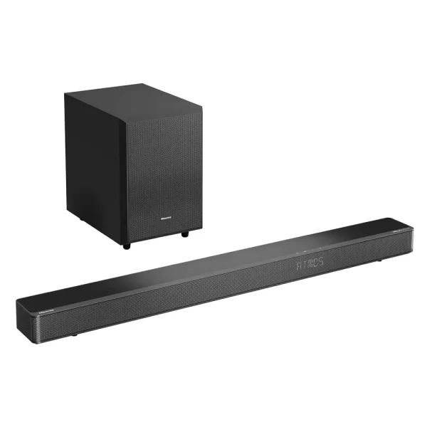 Total Power Output: 360W Channel Configuration: 3.1.2 CH Connectivity: Wireless Bluetooth HDMI ARC Optical input AUX input