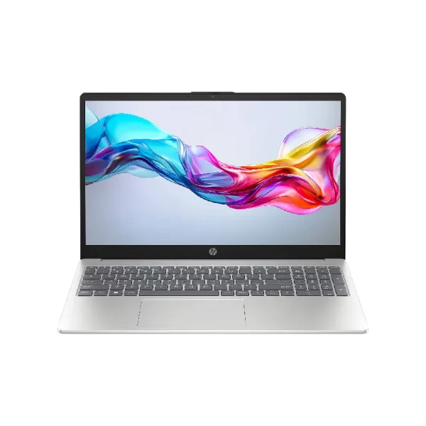 HP 15 Core i7-1355U Laptop – 8GB RAM, 512GB SSD, 15.6-Inch, DOS, Silver