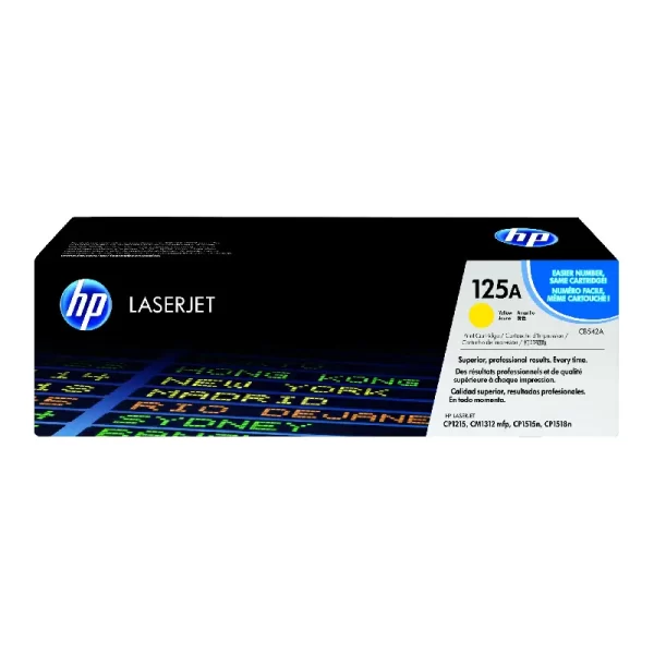 HP 125A Yellow Original LaserJet Toner Cartridge