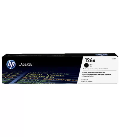 HP 126A Black Original LaserJet Toner Cartridge – High Yield, Reliable Printing