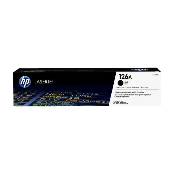 HP 126A Black Original LaserJet Toner Cartridge – High Yield, Reliable Printing