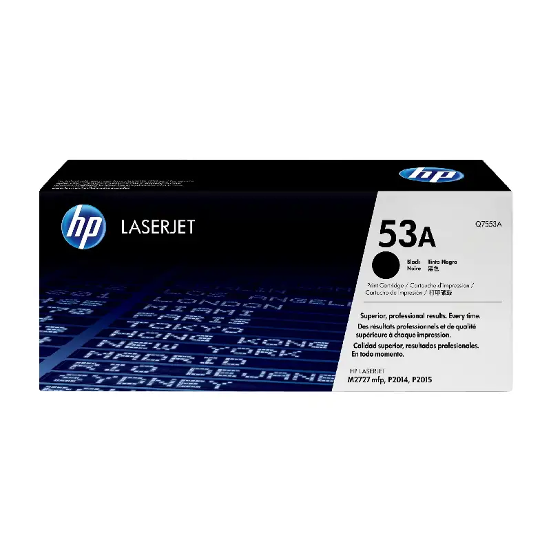 HP 53A Black Original LaserJet Toner Cartridge – Reliable Printing Solution
