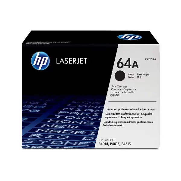 HP 64A Black Original LaserJet Toner Cartridge – Reliable Printing Solution