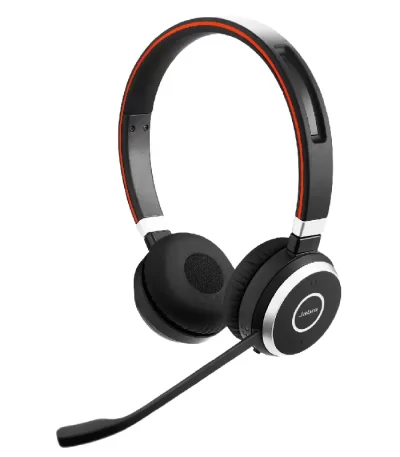 Jabra Evolve 65 SE Stereo Headset with Link380a USB-A (UC) – With Charging Stand