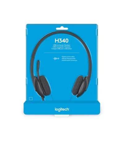 LOGITECH USB HEADSET H340