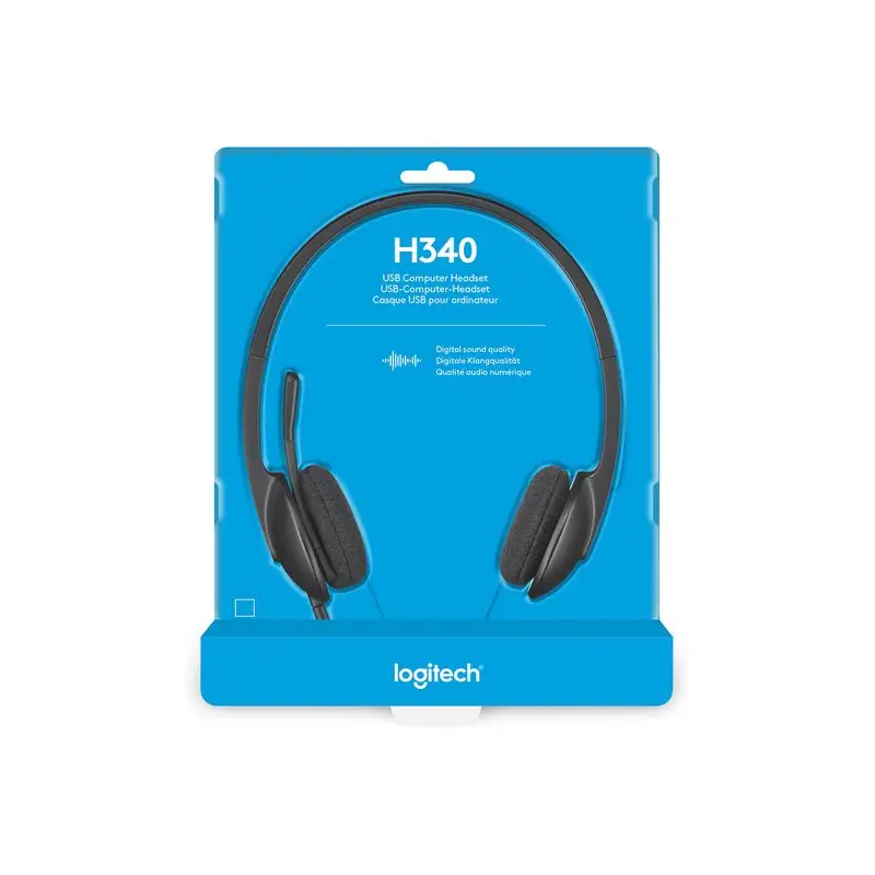 LOGITECH USB HEADSET H340