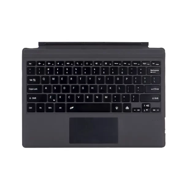 Microsoft Surface Pro Keyboard for Surface Pro 8 / 9 / X / 11th Edition with Slim Pen – Backlit, Black