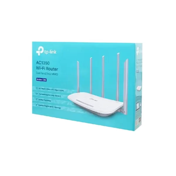 TP-Link Archer C60 AC1350 Dual-Band Wi-Fi Router – MU-MIMO